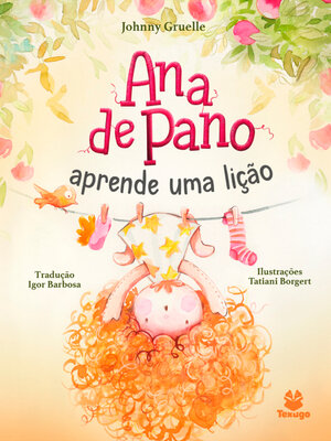 cover image of Ana de pano aprende uma lição